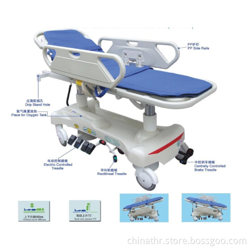Luxurious Electric Rise-and-Fall Stretcher Cart (THR-111AA)